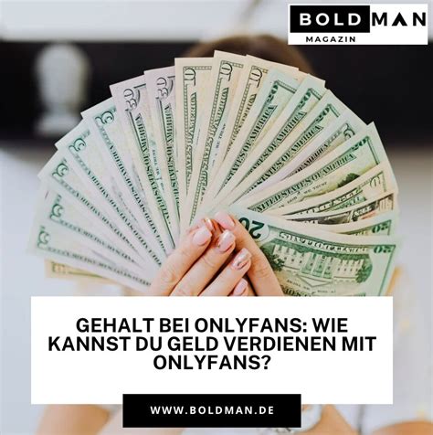 onlyfans gebühren|Geld verdienen mit OnlyFans: Das sollten Sie wissen